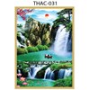 Gạch tranh 3D phong thủy thác nước 031