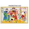 Gạch tranh 3D Phúc Lộc Thọ 042