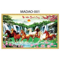 Gạch tranh 5D mã đáo thành công 001