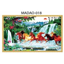 Gạch tranh 5D mã đáo thành công 018
