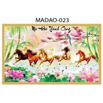 Gạch tranh 5D mã đáo thành công 023
