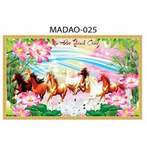 Gạch tranh 5D mã đáo thành công 025