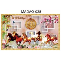 Gạch tranh 5D mã đáo thành công 028