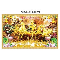 Gạch tranh 5D mã đáo thành công 029