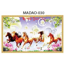 Gạch tranh 5D mã đáo thành công 030