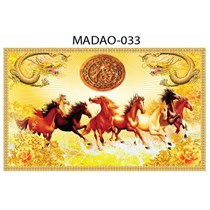 Gạch tranh 5D mã đáo thành công 033