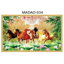 Gạch tranh 5D mã đáo thành công 034