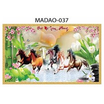Gạch tranh 5D mã đáo thành công 037