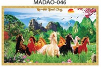 Gạch tranh 5D mã đáo thành công 046