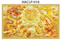 Gạch tranh chim hạc long phụng 5D đẹp 018
