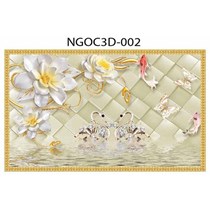 Gạch tranh ngọc 3D đẹp 002