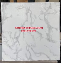 Gạch Trung Quốc 80x80 ngọc thạch trắng vân xám