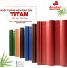 Ngói tráng men Đồng Tâm Titan cao cấp màu xanh lá