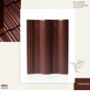 Ngói tráng men Đồng Tâm Titan cao cấp nâu