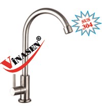 Vòi rửa chén lạnh Vinasen CL-6004 (Tặng dây cấp)