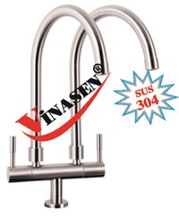 Vòi rửa chén lạnh Vinasen CL-6007 (Tặng dây cấp)